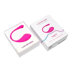 Lovense Lush3 Bluetooth Egg Vibrator packaging for Lovense Toys
