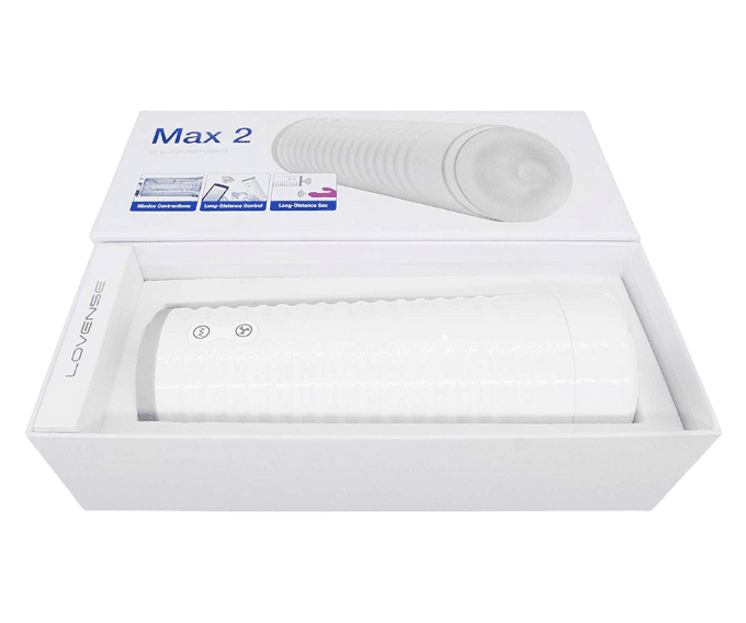 Max 2 High Tech Male Masturbator by Lovense Interactive Sex Toys