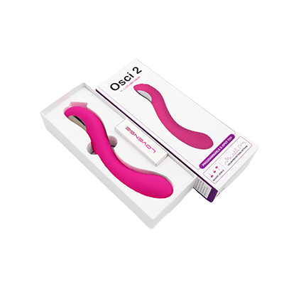 Osci 2 - Oscillating G-spot Vibrator Sex Toy & packaging