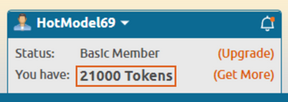 Check your Token balance, before getting paid on Chaturbate. The minimum amount you can cash out is $50