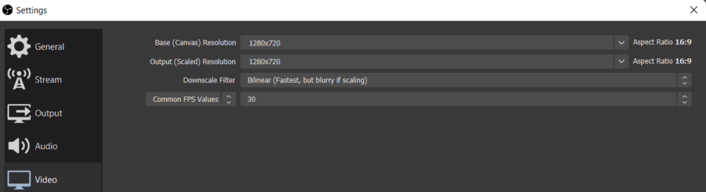 Setting Up OBS for Chaturbate - Configuring Video Settings