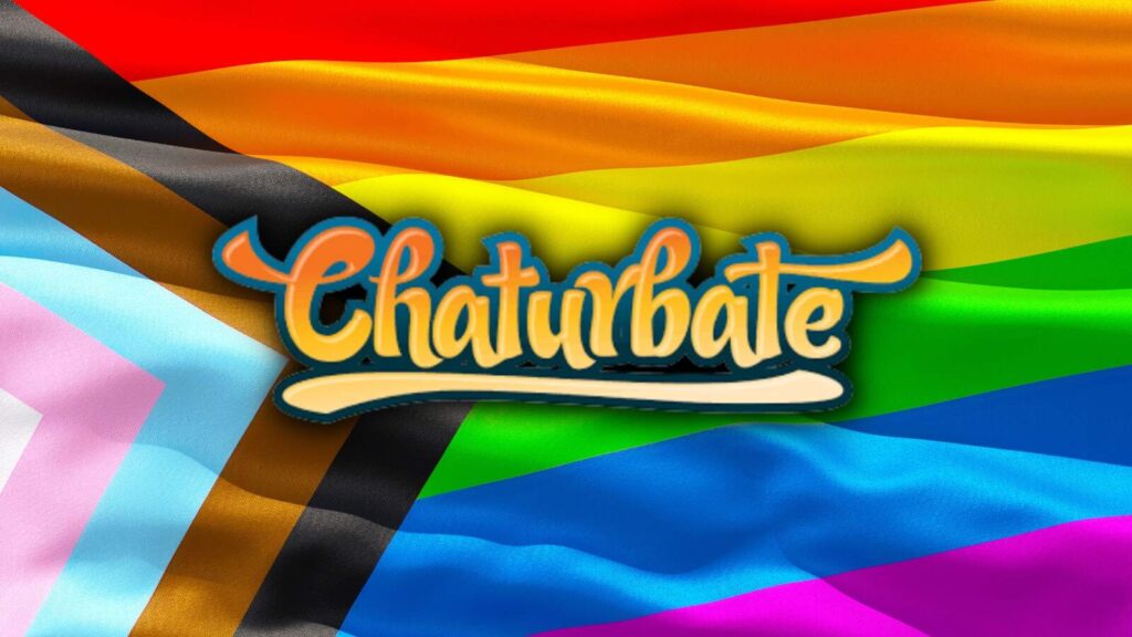 Chaturbate logo LGBTQIA+ Flag