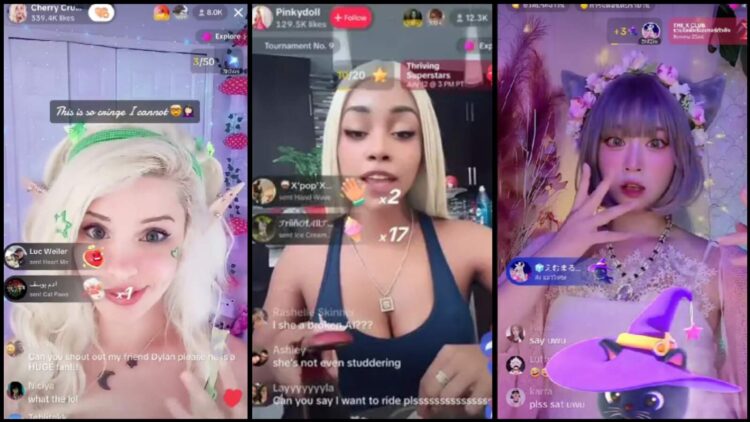Three pioneers of the TikTok NPC Trend making bank with their live-streams