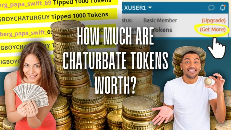 How much are tokens worth on Chaturbate